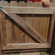 How To Fix a Sagging Gate