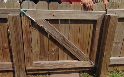 How To Fix a Sagging Gate