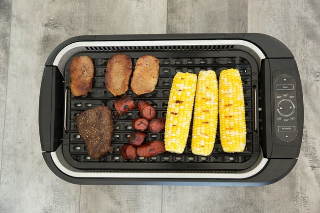 Power Smokeless Grill Top View