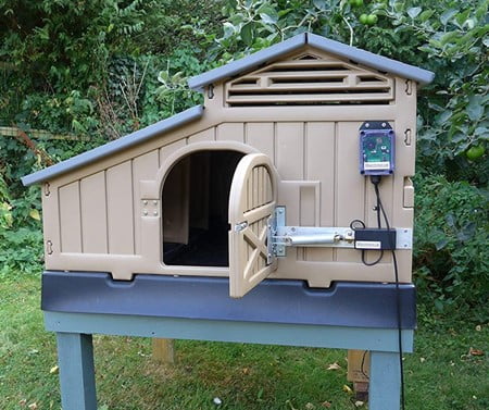 Solar-Powered Chicken Coop Door