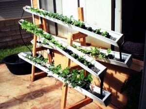 How To Make Your Own DIY Hydroponic Tower Garden - Organize With Sandy