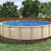above ground pool fence idea