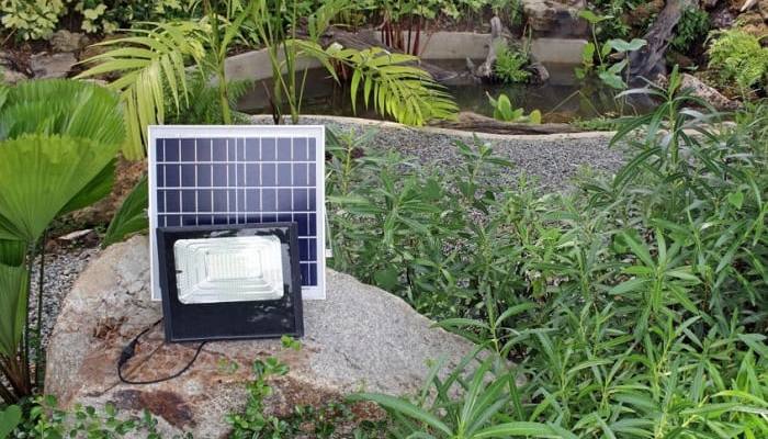 Clean and Maintain Outdoor Solar Panels On Garden Lights 