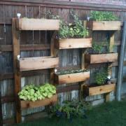 Fence Mounted Planter Boxes
