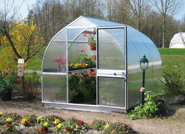 Glass Door Greenhouse