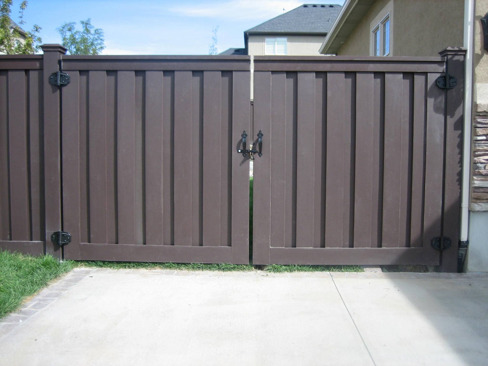 12 Beautiful Vinyl Fence Gate Ideas Organize With Sandy