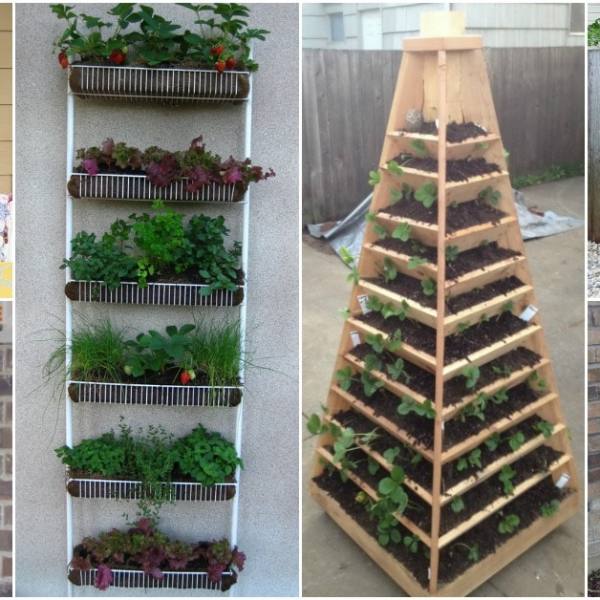 How To Make Your Own DIY Hydroponic Tower Garden - Organize With Sandy