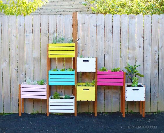 Crate Planters