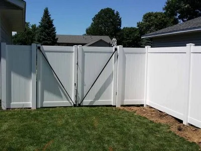 Privacy Fence Double Gate