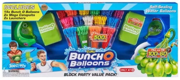 What are Bunch of Balloons created out of