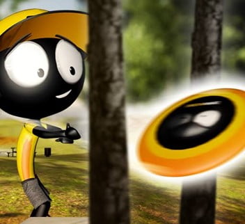 Stickman Disc Golf Battle