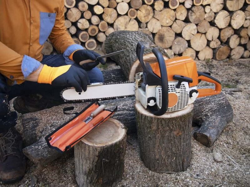 What Size File Do I Need for My Chainsaw Chain? Organize With Sandy