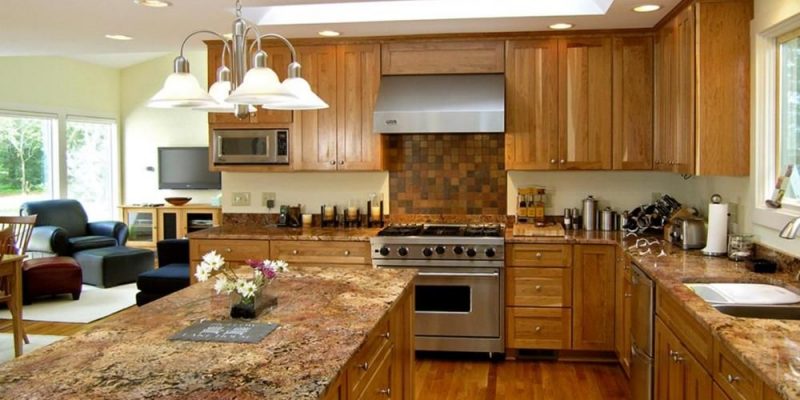 Kitchen Cabinets Countertops, Choosing Kitchen Countertops And Flooring