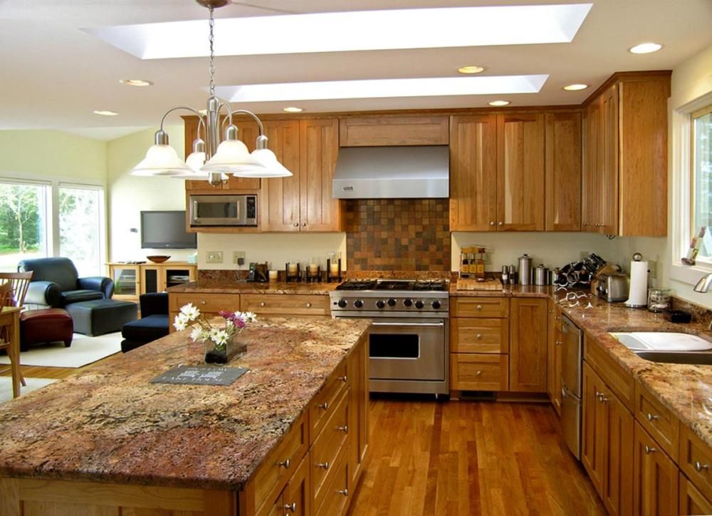 How To Perfectly Match Your Kitchen Cabinets, Countertops, And Flooring ...