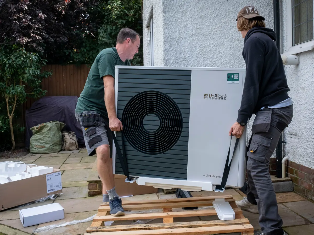 What Is a Vaillant Air Source Heat Pump? - Organize With Sandy