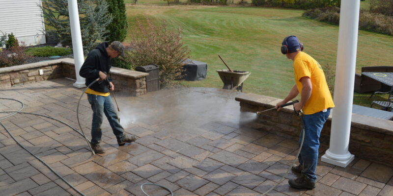 How to Effectively Clean and Maintain a Patio with a Pressure Washer