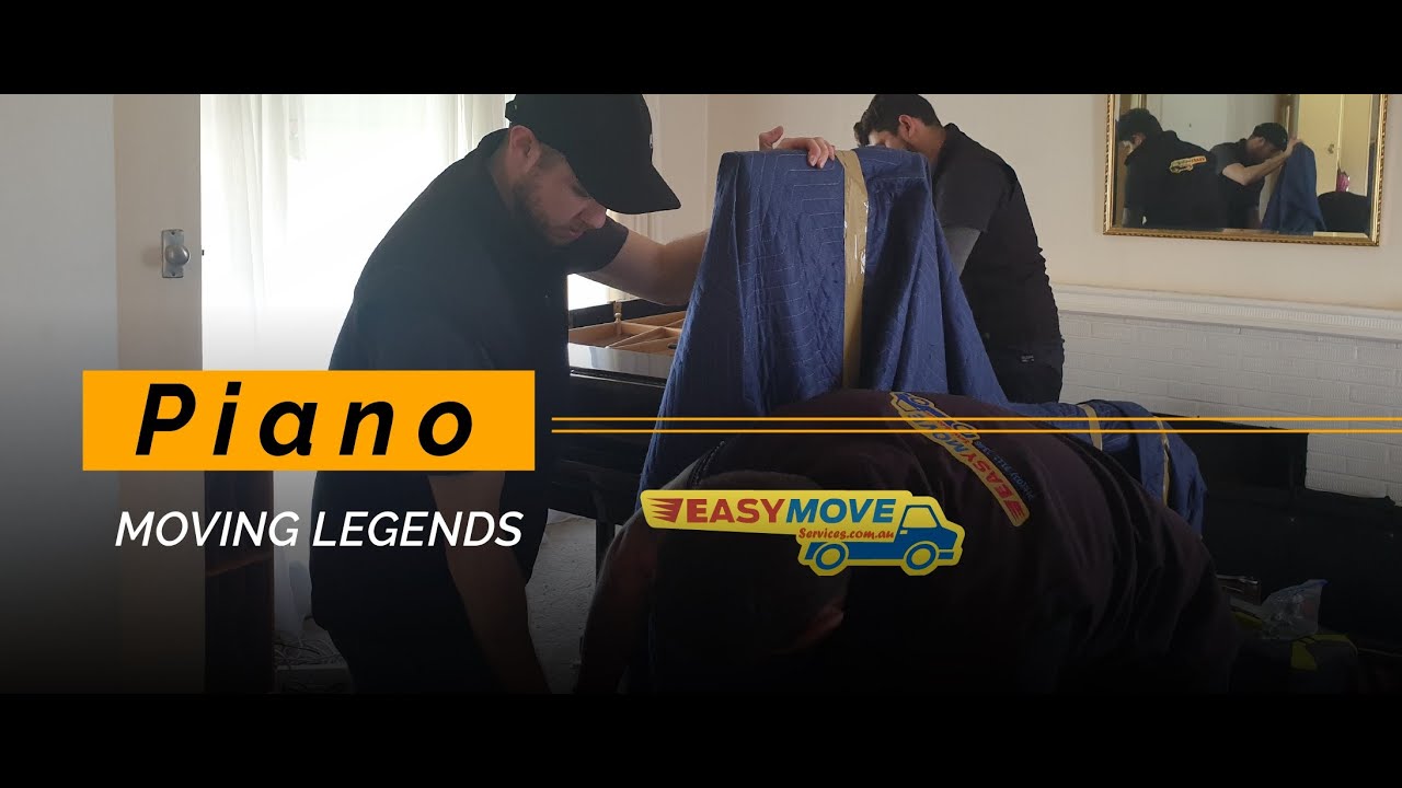 EasyMove Services - Grand Piano Movers - Melbourne, Victoria AU - YouTube