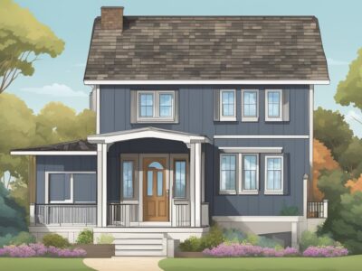 A house with a porch and a front porch Description automatically generated