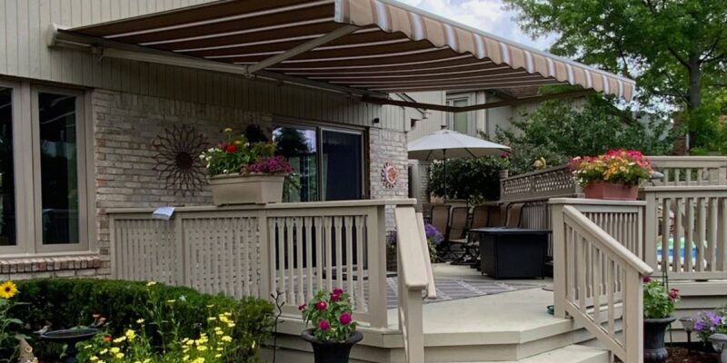 Elevate Your Concrete Driveway with the Magic of Retractable Awnings