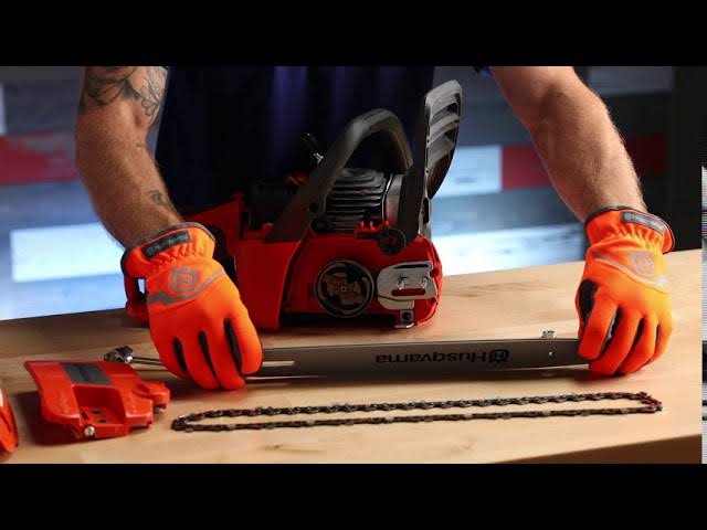 Step-by-step instructions for replacing your chainsaw chain