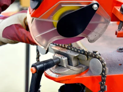 a circular saw to cut metal. Learn how to sharpen a chainsaw blade