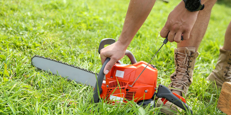 Learn how to start an Echo chainsaw for efficient grass cutting