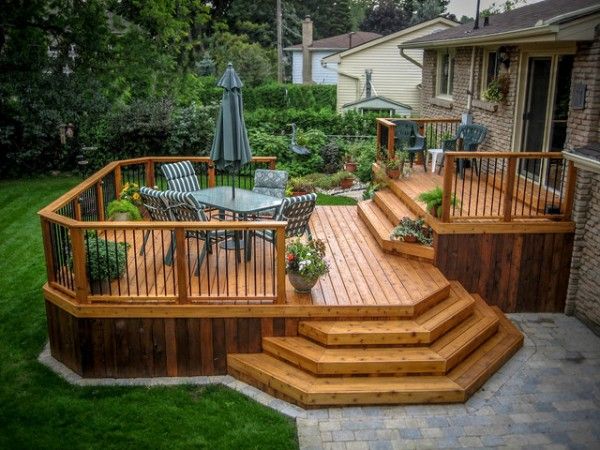 Light Colored Wood Decking