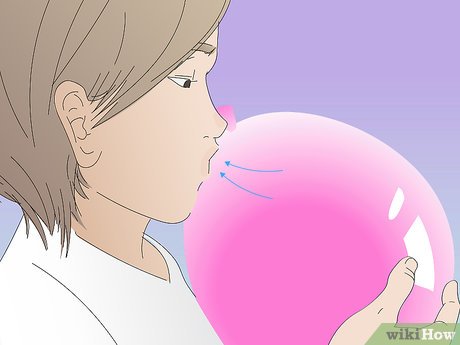 A person inhaling helium from other sources.