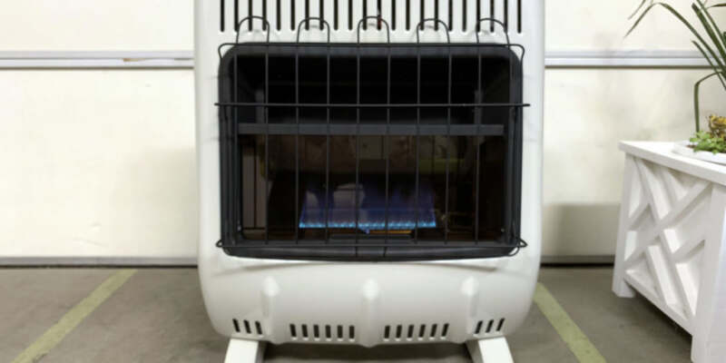 A Blue FLame Heater