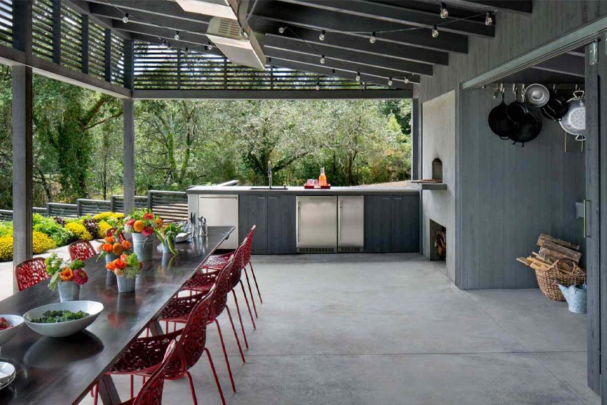 Outdoor Kitchen Layouts and Designs