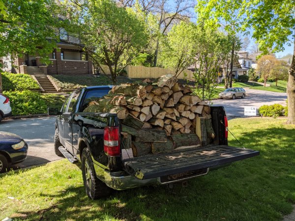 Will a Rick of Wood Fit in a Pickup?