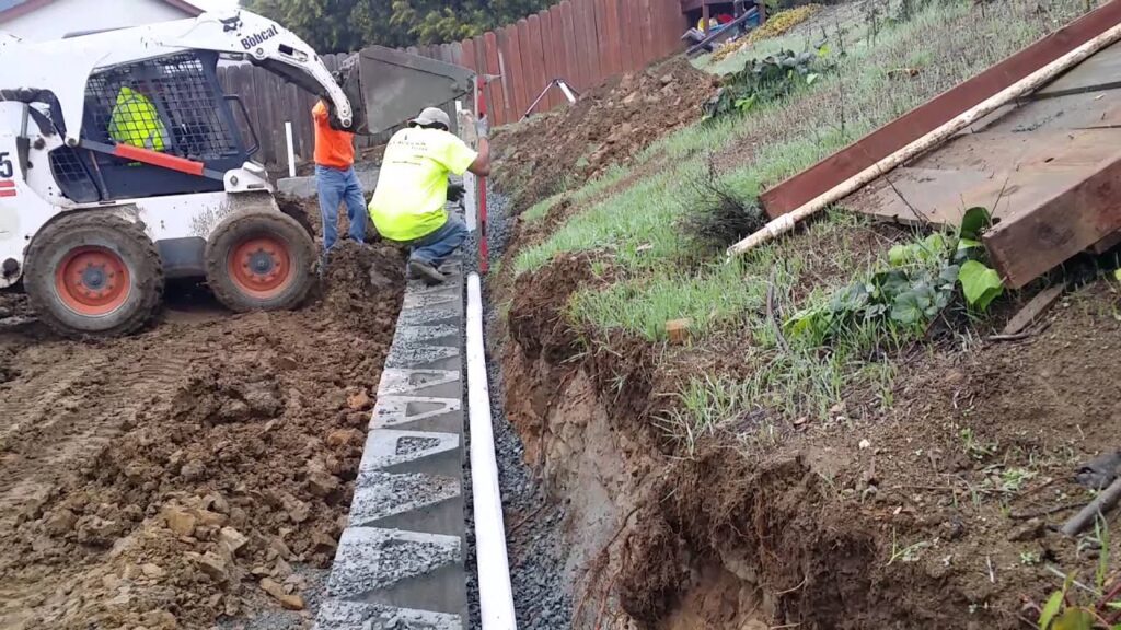 French Drain for Water Seeping in Foundation