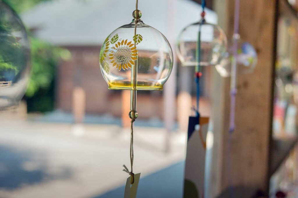 Glass and Ceramic Wind Chimes