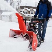 What Engine is on a Powersmart Snow Blower?