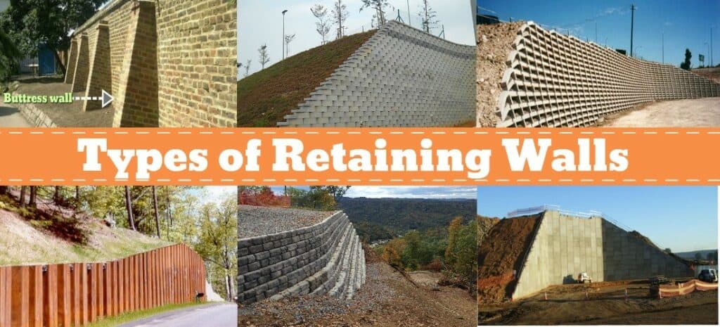 What are the Types of Retaining Walls?